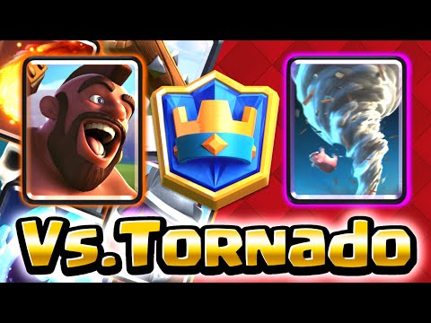 Clash Royale 2.6 hog ladder vs tornado