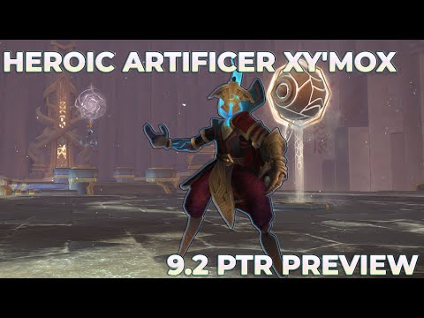 Heroic Artificer Xy'mox 9.2 PTR Raid Testing| Sepulcher of the First Ones | Vampkin Druid POV