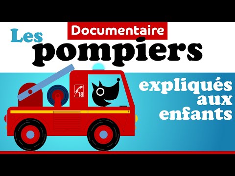 LE CAMION DE POMPIER ET LES POMPIERS documentaire pour maternelle