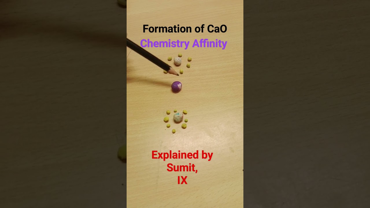 Formation of CaCl2: Explained by Student #youtubeshorts