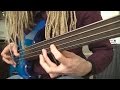 Fretless Funk Rock Bass Grooves