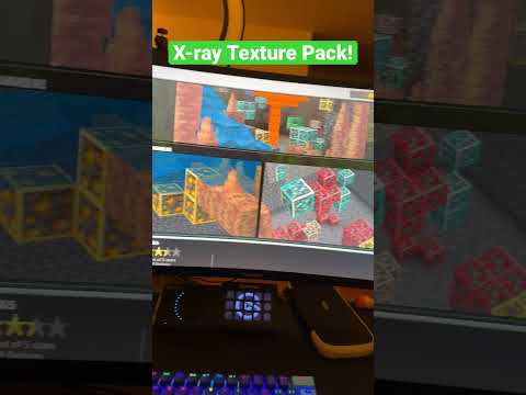 X-ray Texture Pack For Minecraft Bedrock! (All Versions) #hacks