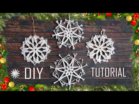 DIY Rope Gnomes EASY Macrame Christmas Crafts