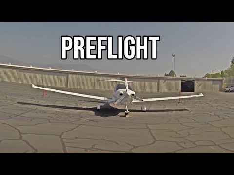 Diamond DA40 Modern Trainer Aircraft -  Preflight Video