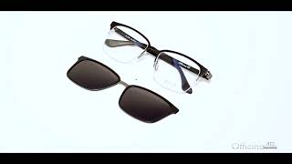 Occhiali da Vista con Clip Magnetica per il sole