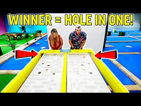 Insane ONE OF A KIND Mini Golf Course!