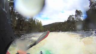 preview picture of video 'Moriston River Race 2013 Elliott Davidson Finals Run'