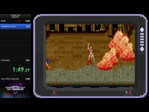 Golden Axe - Beginner% in 2:58 (Speedrun)