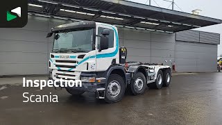 Scania P380 P 8X4 25tons Dalby containersystem Manual Big-Axle Steelsus hook lift truck | Image 4 - Autoline