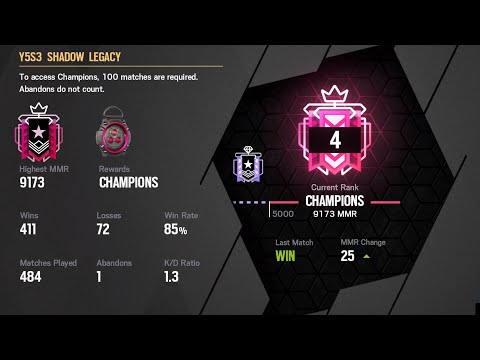 9,000 ELO IN RANKED - Rainbow Six Siege