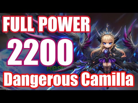 Full Power ATK 2200, Super Dangerous Camilla Debut😌😌😌【Summoners War RTA】