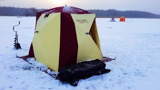 Зимние палатки куб для рыбалки снегирь