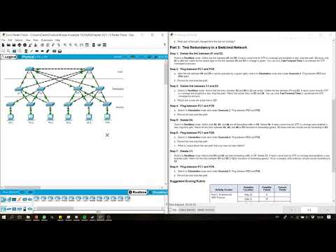 CCNA3 Chapter 3 Packet Tracer 3.1.1.5