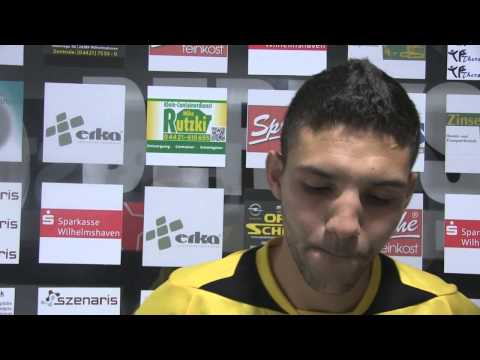 Weiche Flensburg- SV Wilhelmshaven Kurzinterviews