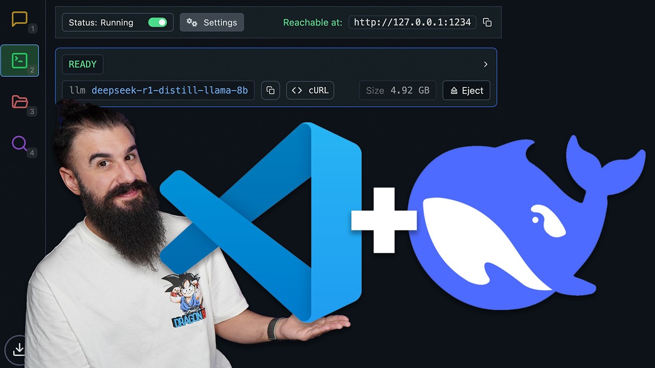 La forma más FÁCIL de Instalar DeepSeek en VSCode