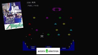 Acorn Electron - Lunar Rescue