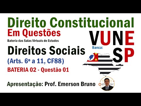 VUNESP 02 - Q01 (Social Rights)
