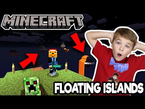 FLOATING ISLANDS in MINECRAFT SURVIVAL MODE