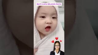 Download lagu BAYI LUCU BILANG PAPA  #bayilucu #bayigemes #baby #cutebaby #lucu #funny #shorts mp3