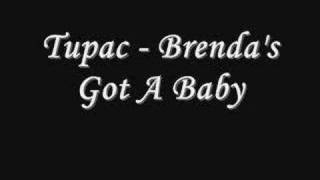 Tupac - Brenda&#39;s Got A Baby *Lyrics