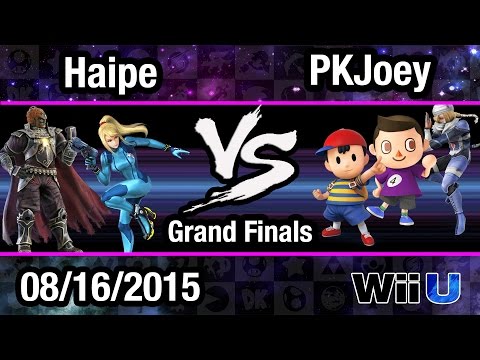 Smash Sunday (08/16): Grand Finals - Haipe (ZSS, Ganon) vs. PKJoey (Sheik, Ness, Villager)