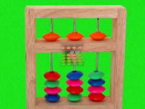Wooden,plastic 21 rod teacher abacus