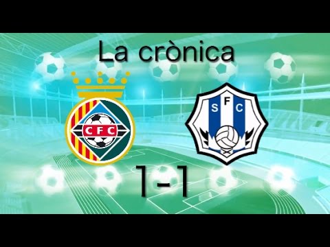 Santfeliuenc FC - Cerdanyola FC (1-1). La Crònica del partit.