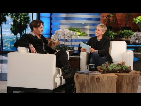 Ellen Puts Johnny Depp in the Hot Seat