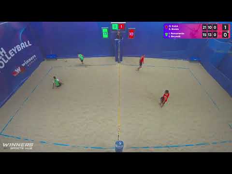 06:30 O. Kulyk / S. Borets - I. Romanenko / I. Skrynnik 21.06.2022 | Winners Beach Volleyball