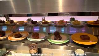 preview picture of video 'JAPANESE RESTAURANT SUSHI BAR&Sushi TRAIN from Guangzhou Sanhe Factory.flv'