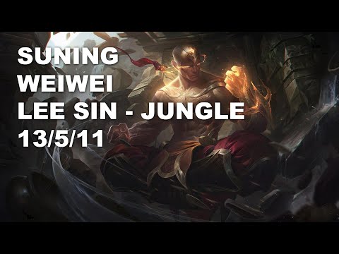 Suning Weiwei Jungle Lee Sin vs Ekko - KR Challenger Patch 10.9