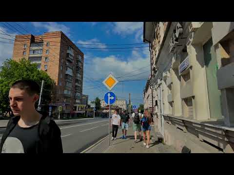 Nizhny Novgorod City (Russia), 4K walking tour | 02:53 PM, June 17, 2024 | 4k 60fps