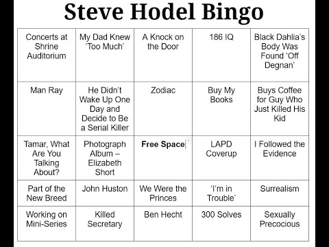 Larry Harnisch Fact-Checks Steve Hodel on the Black Dahlia, From the Void