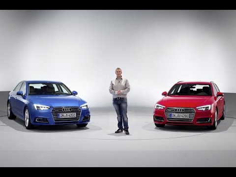 2016 Audi A4 (B9) - Premiere - Weltpremiere - erste Fakten