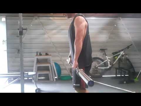 Gym Exercise - one legged clean / paddlers clean 👌