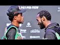 Terence Crawford LAUGHS in Errol Spence's face after HEATED final press conference face off!