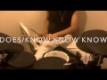 【アニメ銀魂第4期OP】DOES KNOW KNOW KNOW TV ver. ドラム 叩 ...