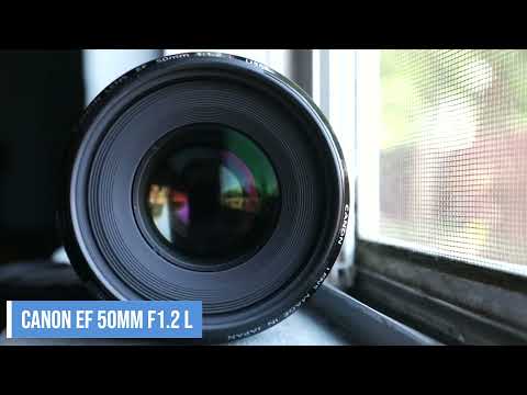 Lente Canon EF 50mm f/1.2 L USM | Lente Profissional de Alta