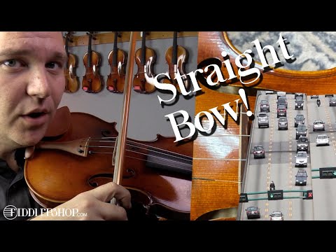 Better Sound in 3 Minutes -Pull the Bow Straight