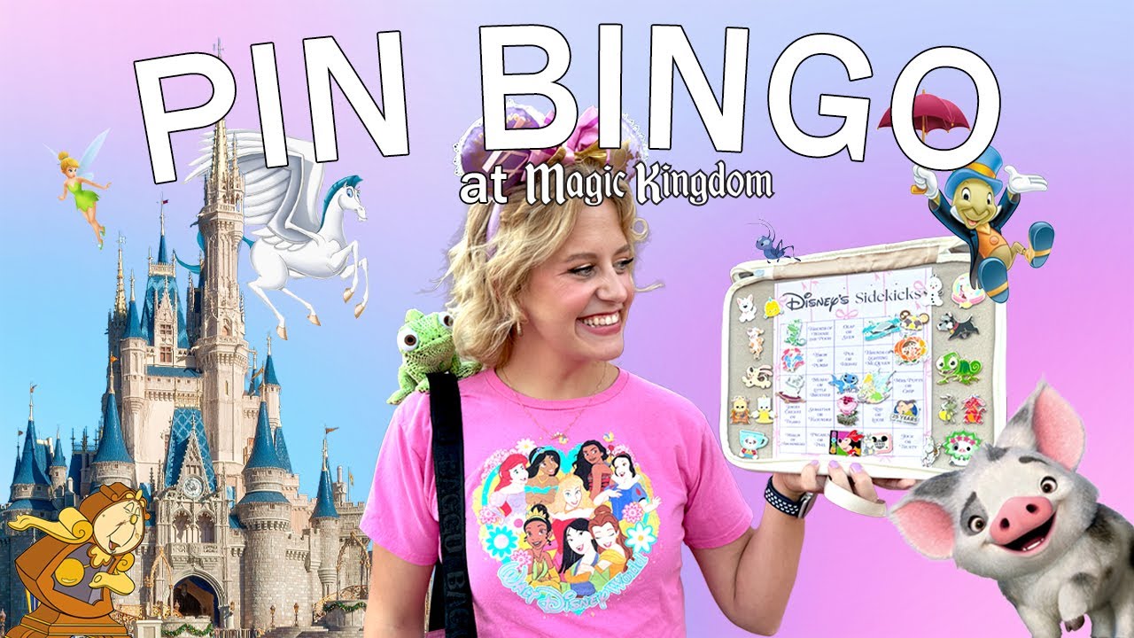 MAGICAL Day of Pin Bingo at Magic Kingdom!