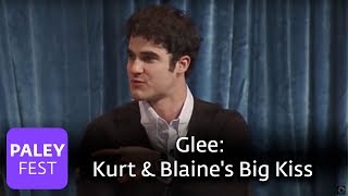 Glee - Kurt And Blaine's Big Kiss video