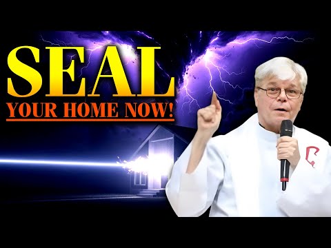 Fr. Jim Blount: Darkness Will Enter Every Unsealed Home! Use Exorcised Salt On Your Door!