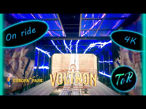 On ride VOLTRON Nevera by Rimac - Europa Park ! POV 4K Front seat