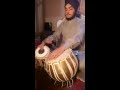 Playing tabla gurjeet singh ghag student of S. Kulwinder singh ji