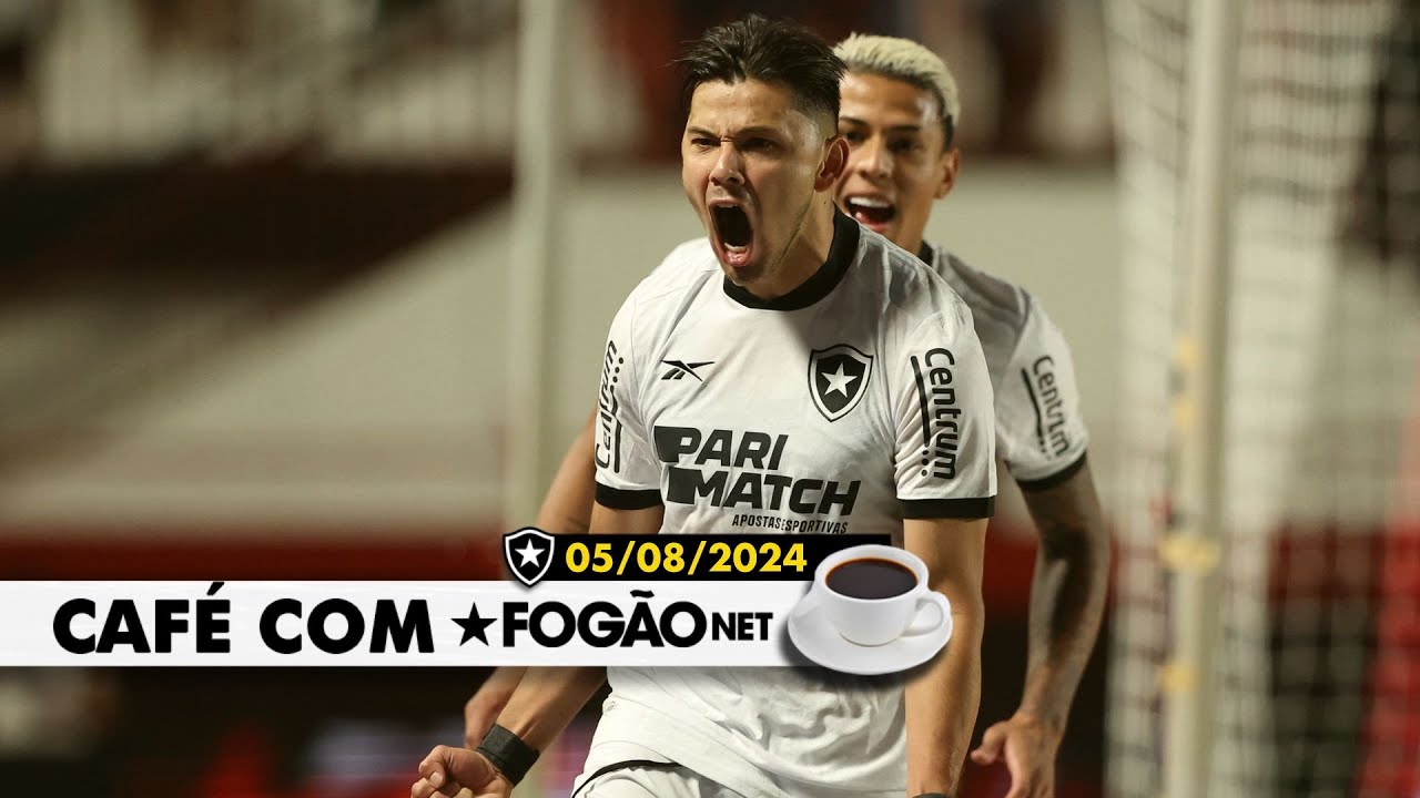 LIVE CAFÉ COM FOGÃONET | Liderança dá moral ao Botafogo; Thiago Almada se apresenta nesta segunda