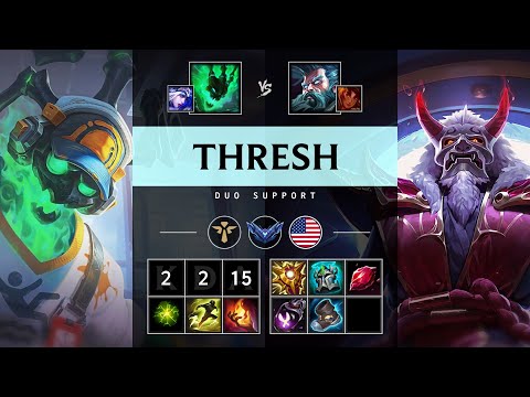 Thresh Support vs Zilean - NA Diamond Patch 25.09