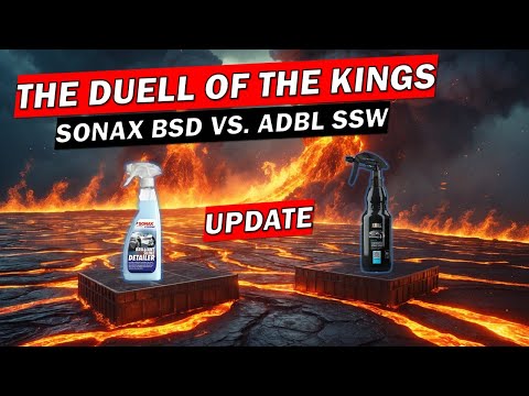 👑THE BATTLE OF THE KINGS CONTINUES! SONAX Brilliant Shine Detailer vs. ADBL Synthetic Spray Wax #2 👑