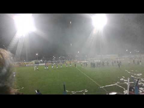 Entrada ala cancha de Santamarina Vs La Cai