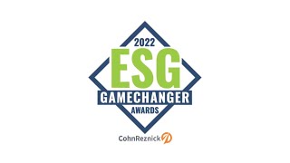 Gamechangers in ESG Awards 2022