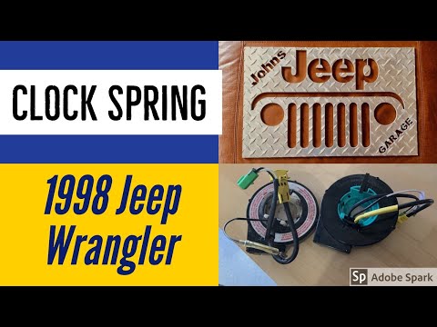 How to replace a Clock Spring on a Jeep Wrangler TJ (Step by Step)